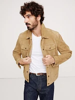 Suede Trucker Jacket