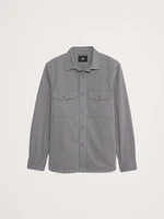 Cotton Twill Shirt Jacket