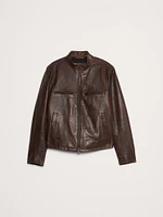 Leather Biker Jacket