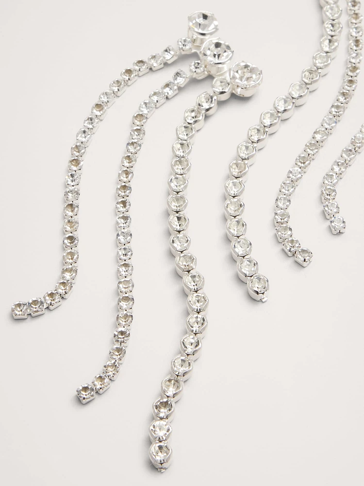 Crystal Fringe Earrings