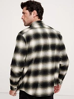 Plaid Twill Overshirt