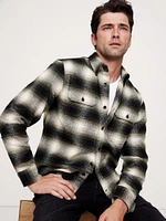 Plaid Twill Overshirt