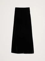 Velvet Maxi Skirt