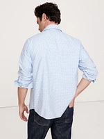 Washed Cotton Poplin Shirt