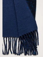 Italian Wool-Cashmere Donegal Scarf