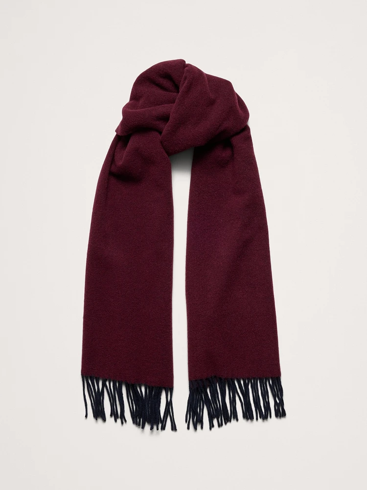 Italian Wool-Cashmere Scarf