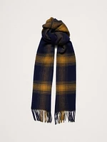 Wool Plaid Scarf