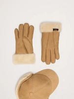 Shearling Gloves by Crown Cap