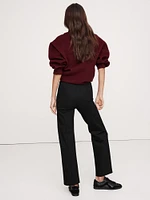 Straight Everywhere Ponte Ankle Pant