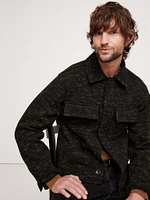 Ribbed Shirt Jacket