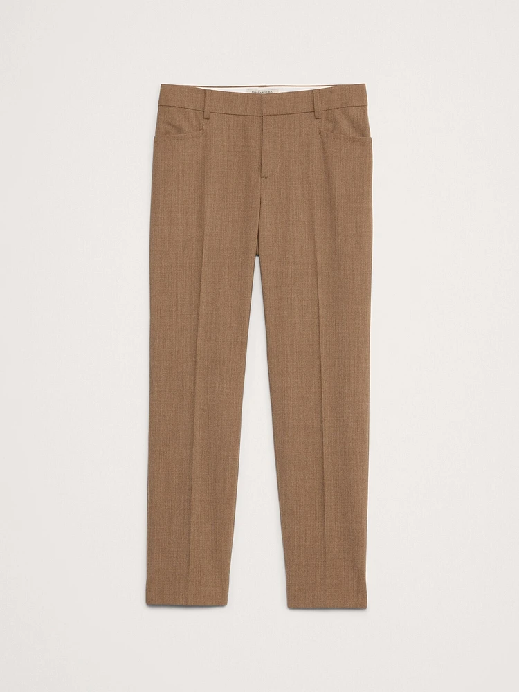 Siena Slim Italian Wool Ankle Pant