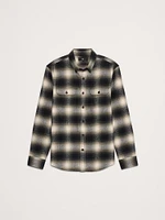 Plaid Twill Overshirt