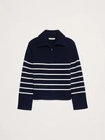 Cashmere Half-Zip Sweater