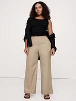 Pull-On Wide-Leg Pant