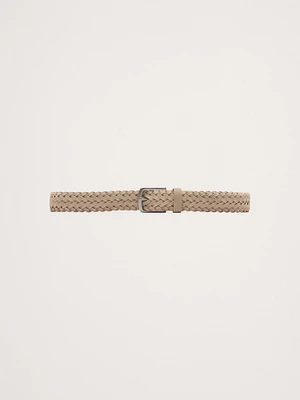 Braided Suede Belt