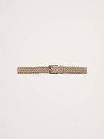 Braided Suede Belt