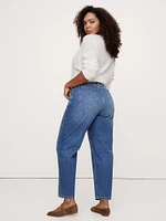 High-Rise Rigid Bow Jean