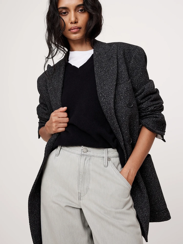Mid-Rise Slouchy-Straight Jean