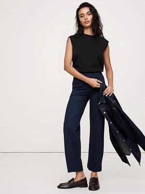 Straight Everywhere Ponte Ankle Pant