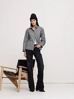 Tailored Denim Overshirt