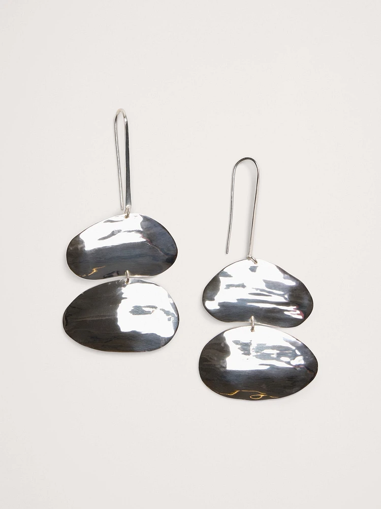 Elliptical Earrings by Aureus + Argent