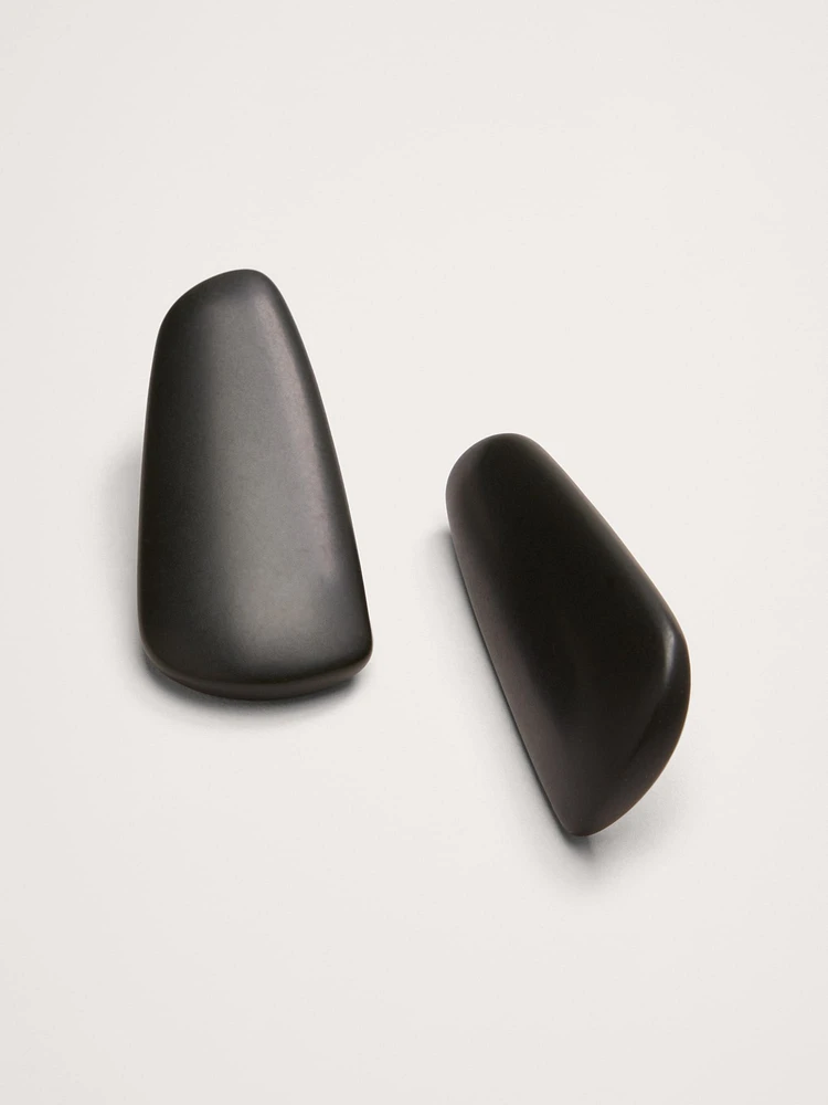 Shapes Long Tab Earrings by Aureus + Argent