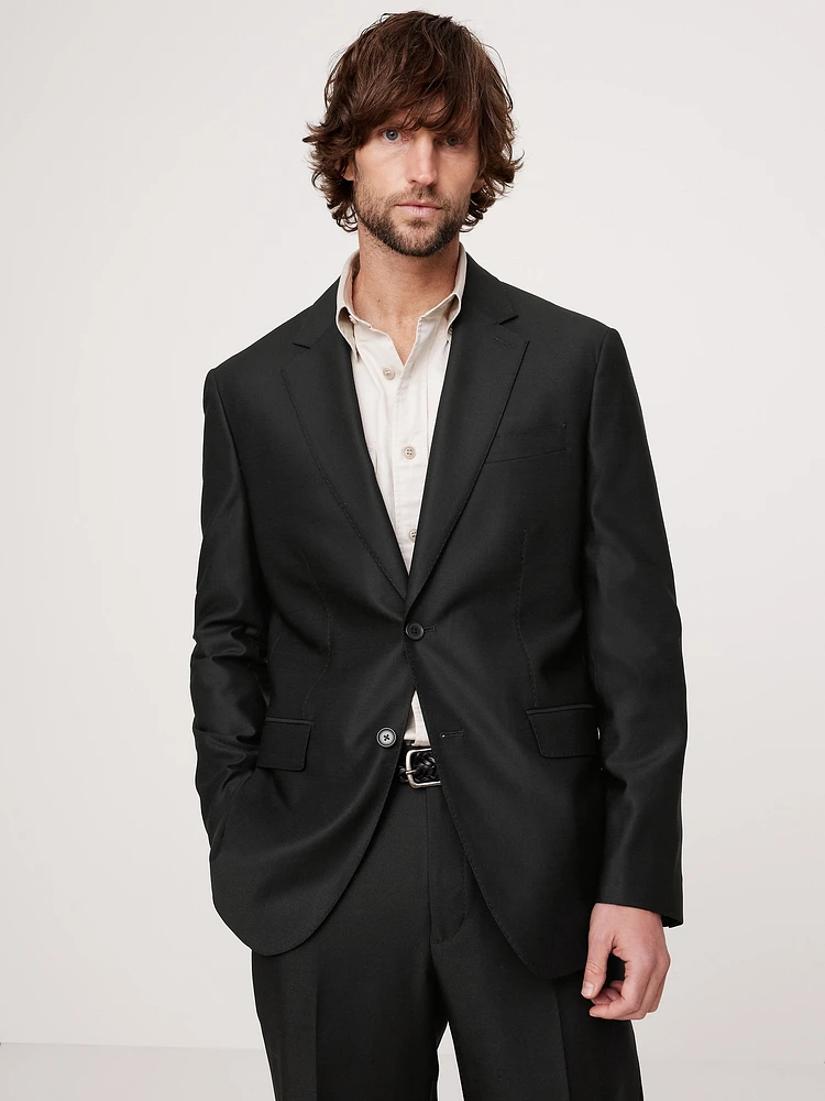 Signature Italian Hopsack Suit Jacket