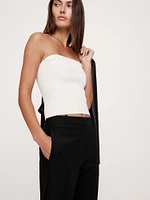 High-Rise Modern Slim Refined Ankle Pant