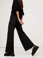 Wide-Leg Everywhere Ponte Cropped Pant