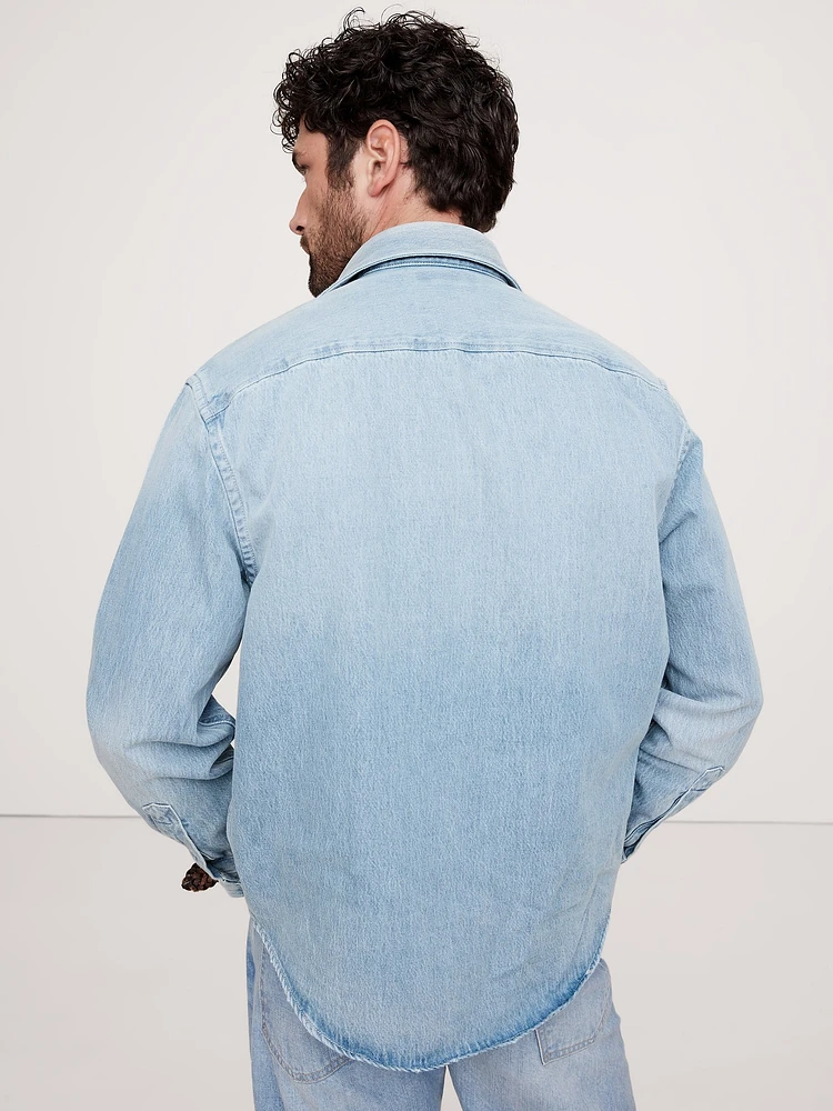 Relaxed-Fit Denim Shirt