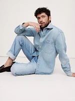 Relaxed-Fit Denim Shirt