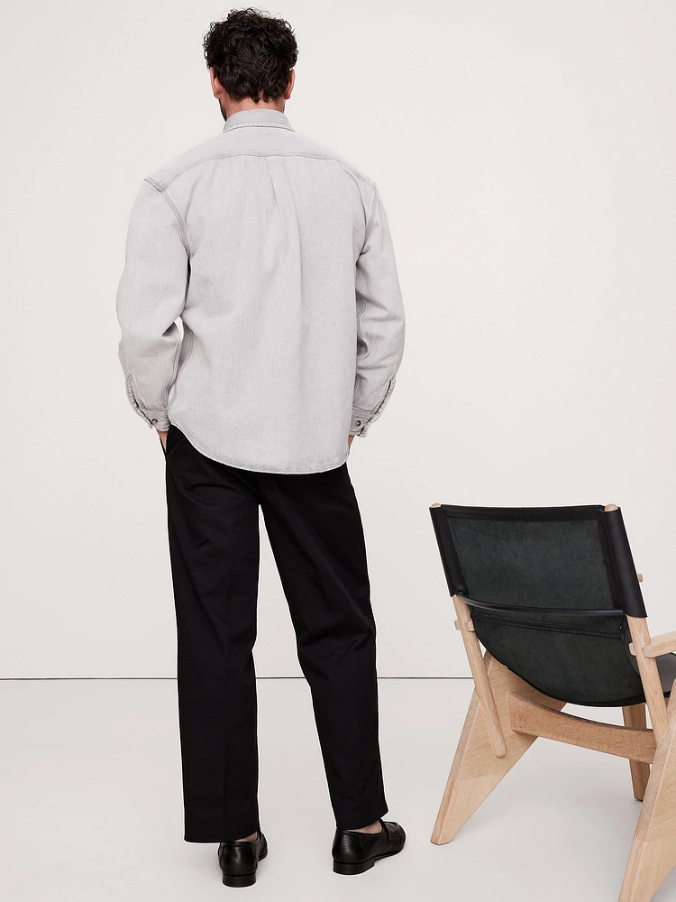 Relaxed-Fit Denim Overshirt