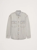 Relaxed-Fit Denim Overshirt