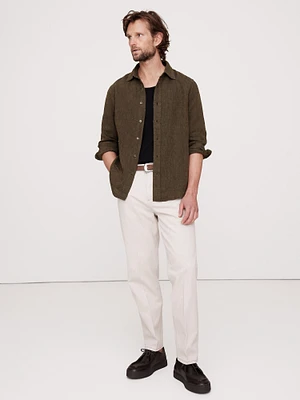 Standard-Fit Linen Shirt