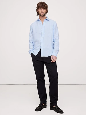 Standard-Fit Linen Shirt