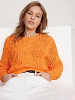 Cotton Cable-Knit Sweater