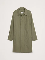 Water-Resistant Mac Coat