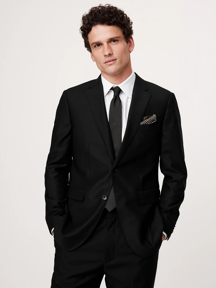 Signature Italian Hopsack Suit Jacket