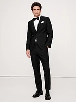 Slim Pleated Tuxedo Shirt