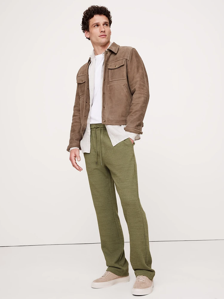 Slub Bouclé Beach Pant