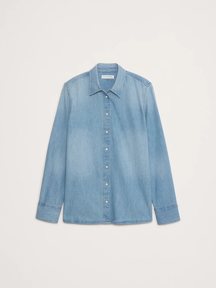 The Everyday Denim Western Shirt