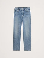 High-Rise Straight Ankle Jean