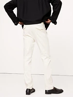 Athletic Slim Linen-Cotton Chino