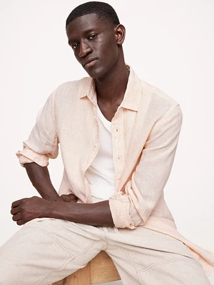 Standard-Fit Linen Shirt