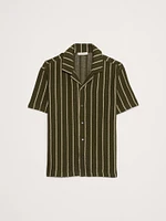 Jacquard Stripe Resort Shirt