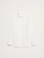 Slim Pleated Tuxedo Shirt