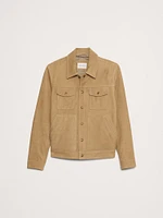 Suede Trucker Jacket