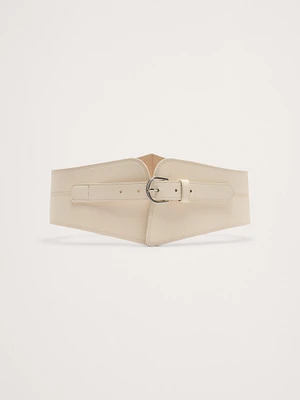 Leather Corset Waist Belt