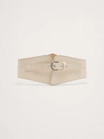 Leather Corset Waist Belt