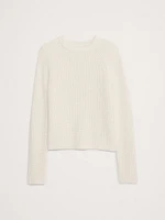 Cotton-Wool Ribbed Sweater